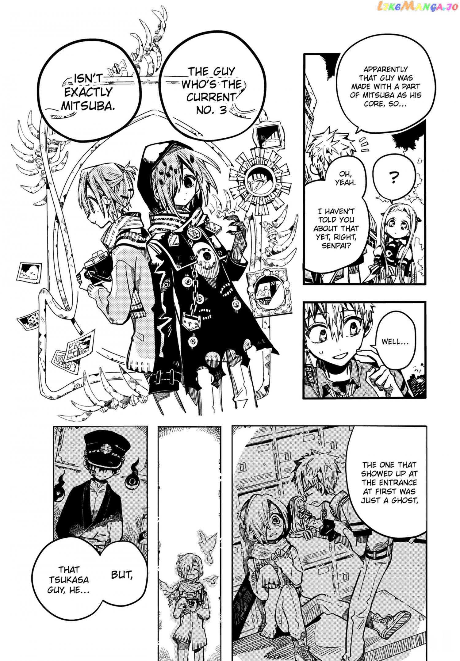 Jibaku Shounen Hanako-Kun Chapter 74 - page 12