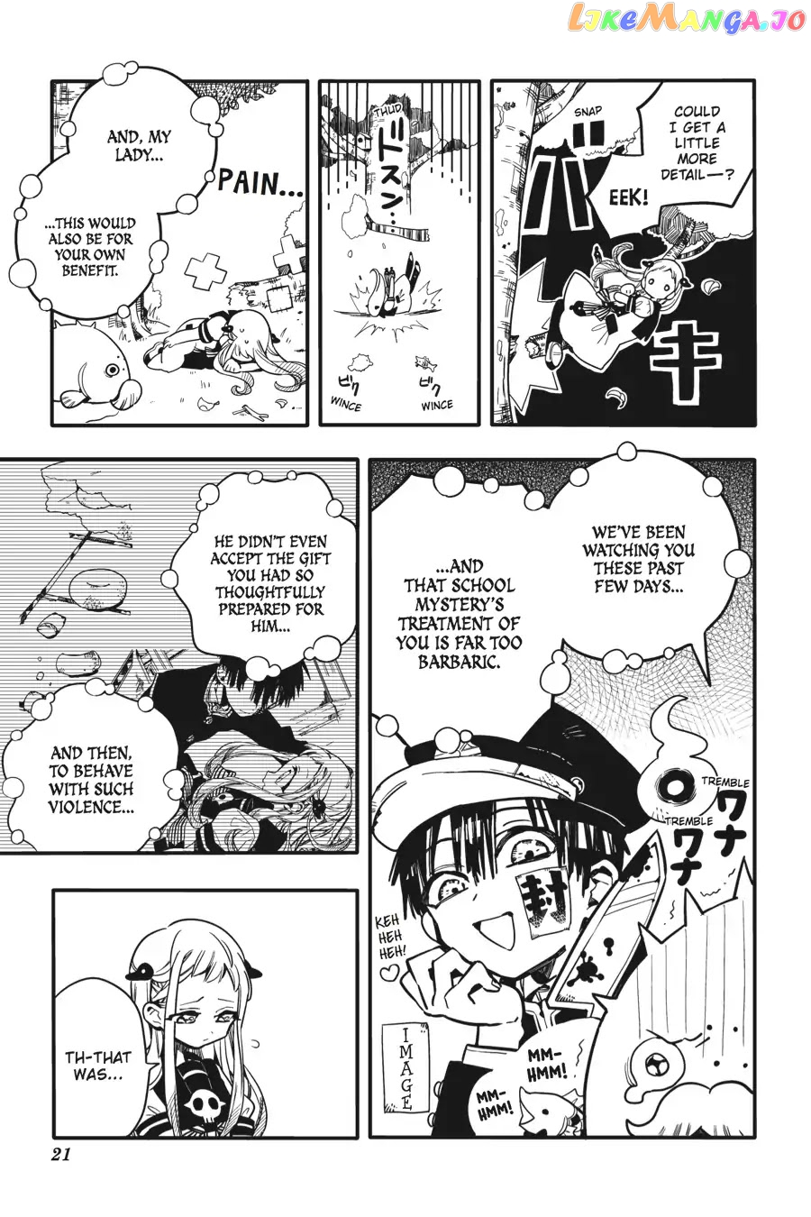 Jibaku Shounen Hanako-Kun chapter 16 - page 22