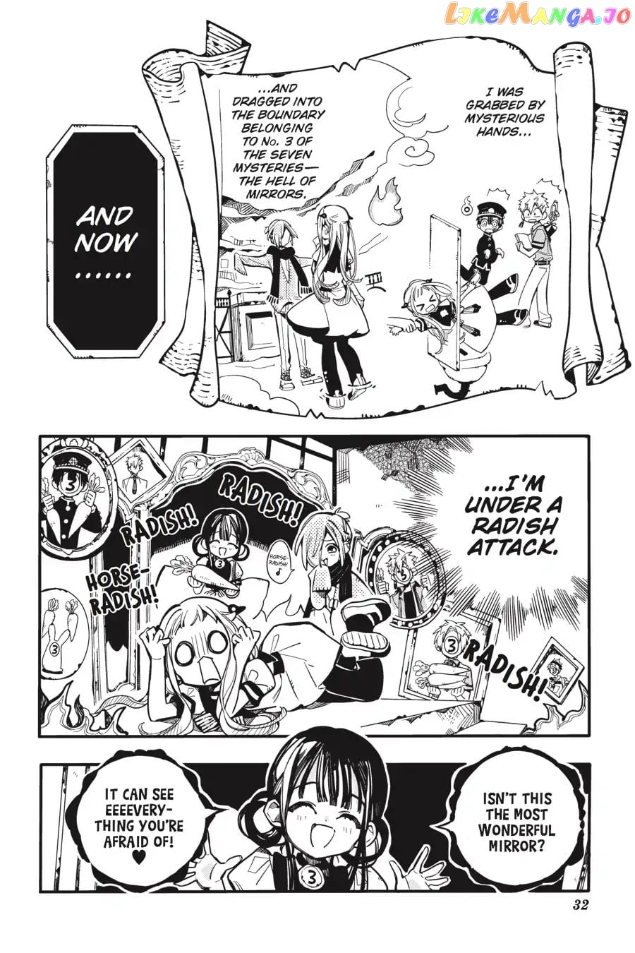 Jibaku Shounen Hanako-Kun chapter 32 - page 4