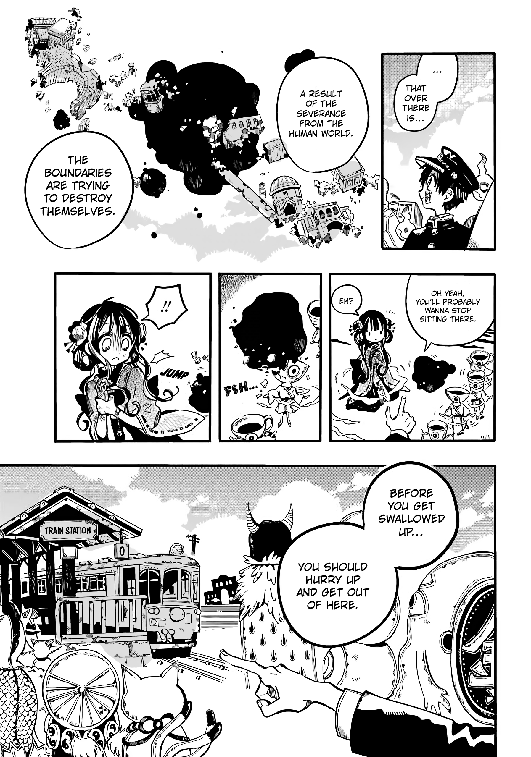Jibaku Shounen Hanako-Kun chapter 84 - page 15