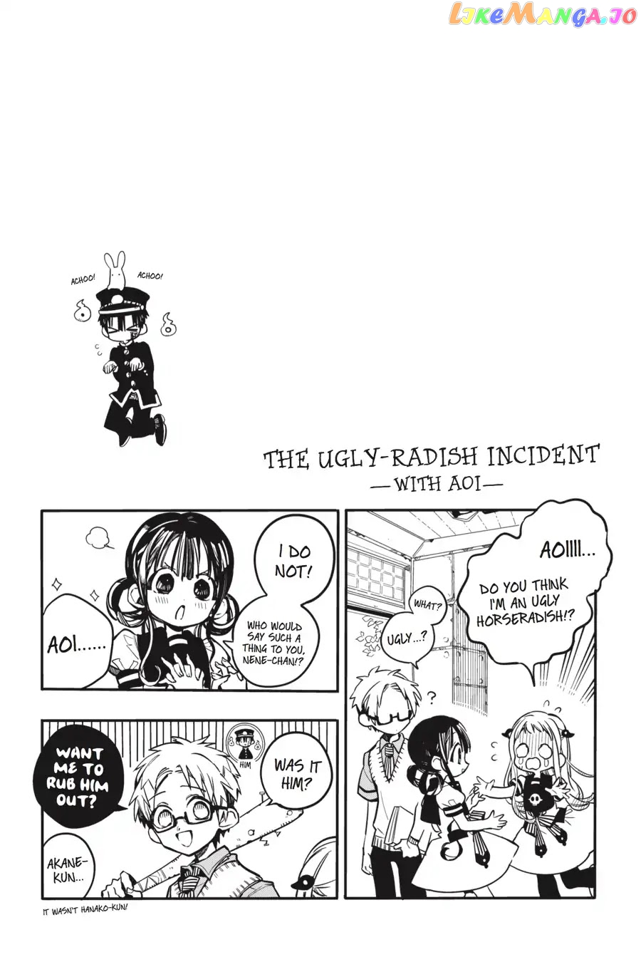 Jibaku Shounen Hanako-Kun chapter 34 - page 4