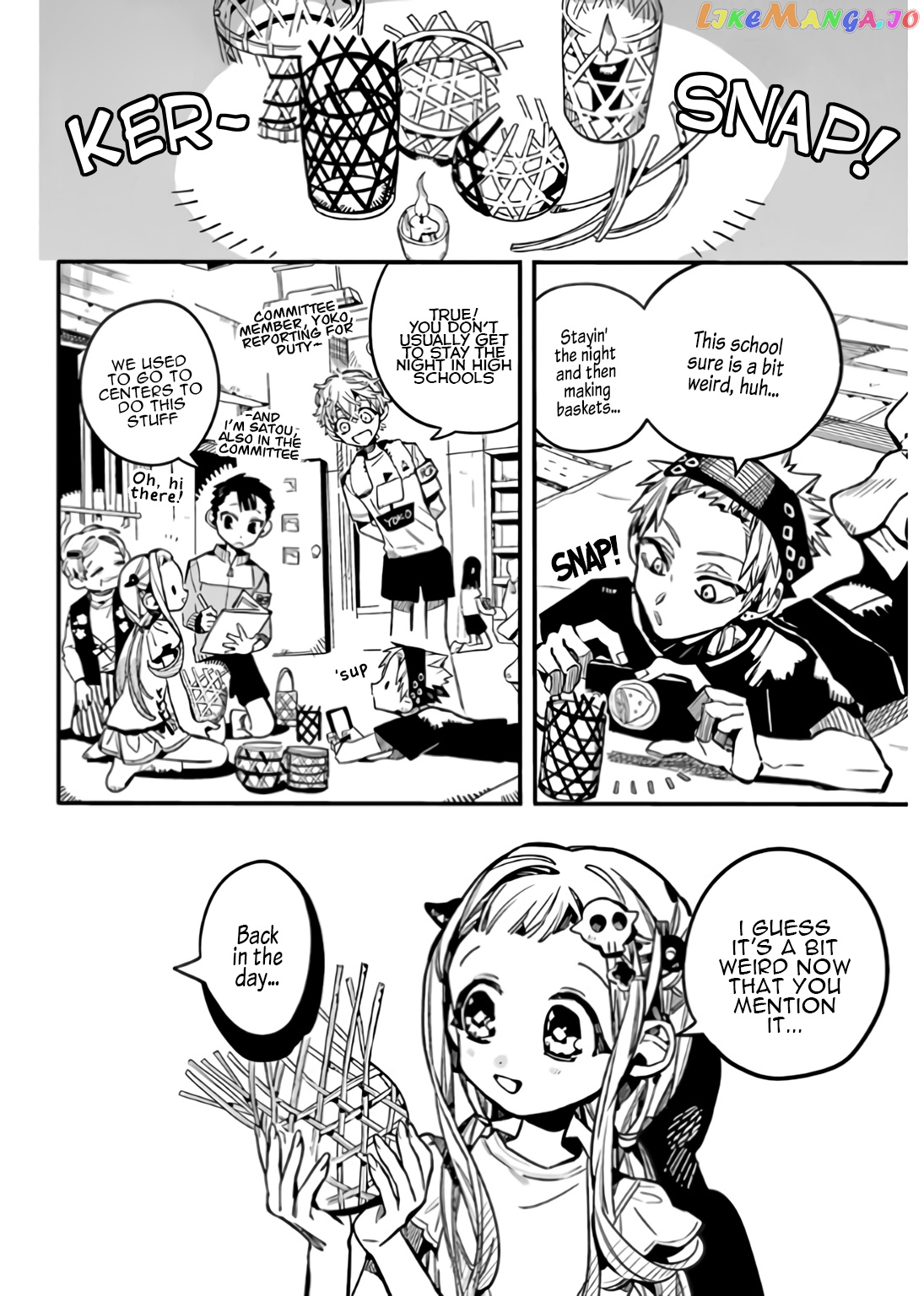 Jibaku Shounen Hanako-Kun chapter 60 - page 17