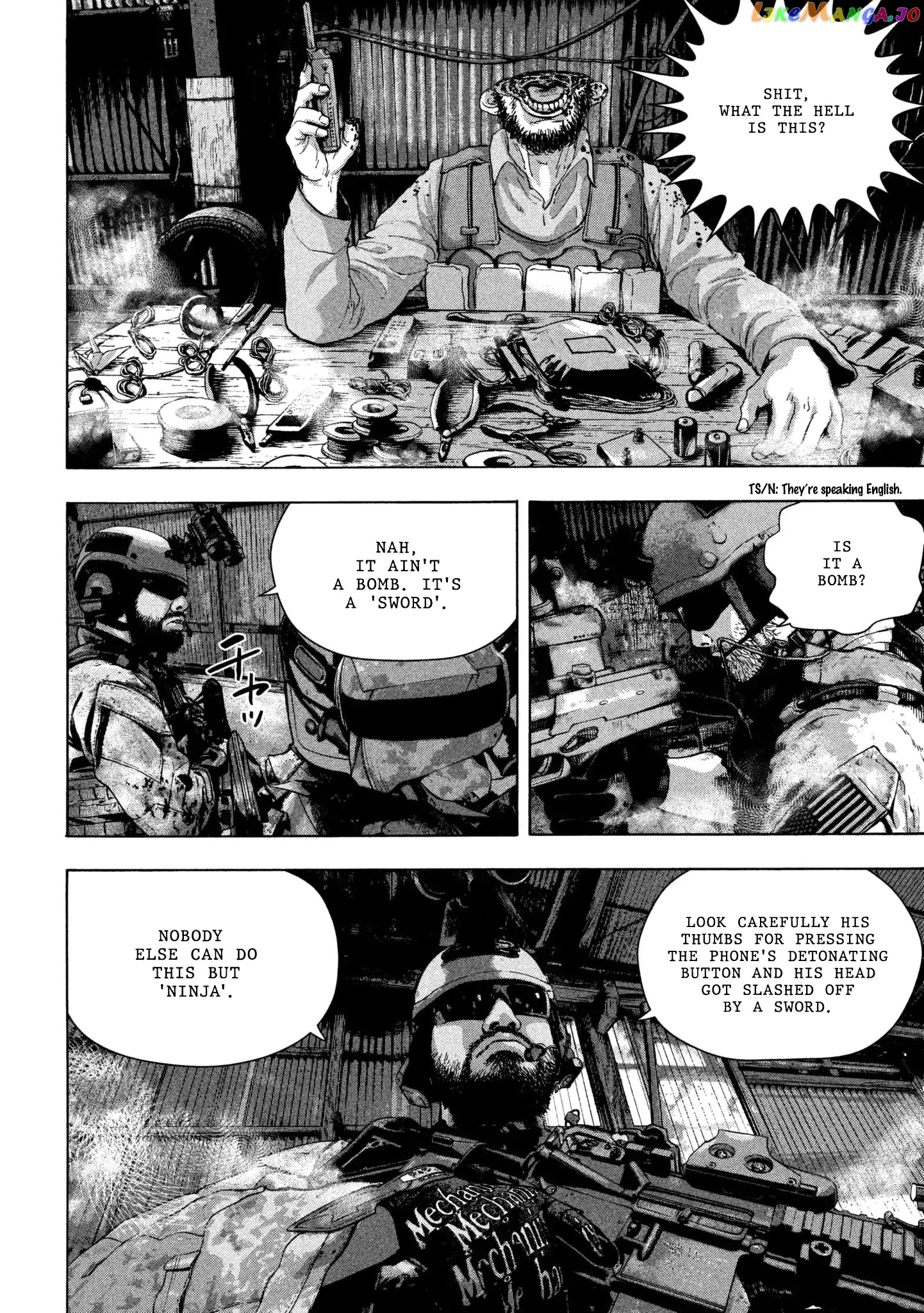 Under Ninja chapter 1 - page 5