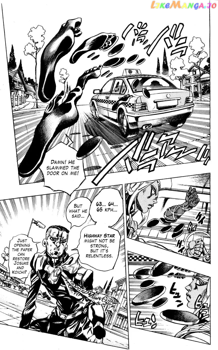 JoJo's Bizarre Adventure chapter 408 - page 8