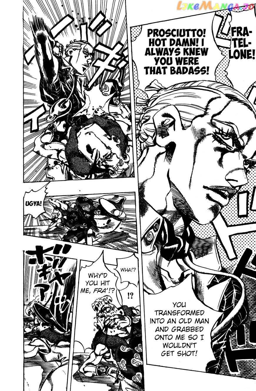 JoJo's Bizarre Adventure chapter 491 - page 16