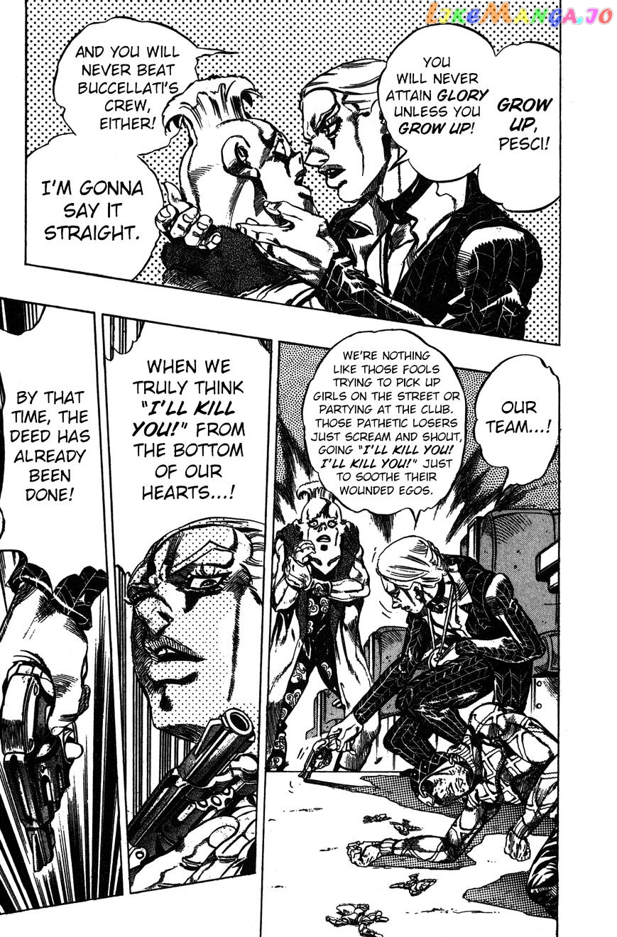 JoJo's Bizarre Adventure chapter 491 - page 19
