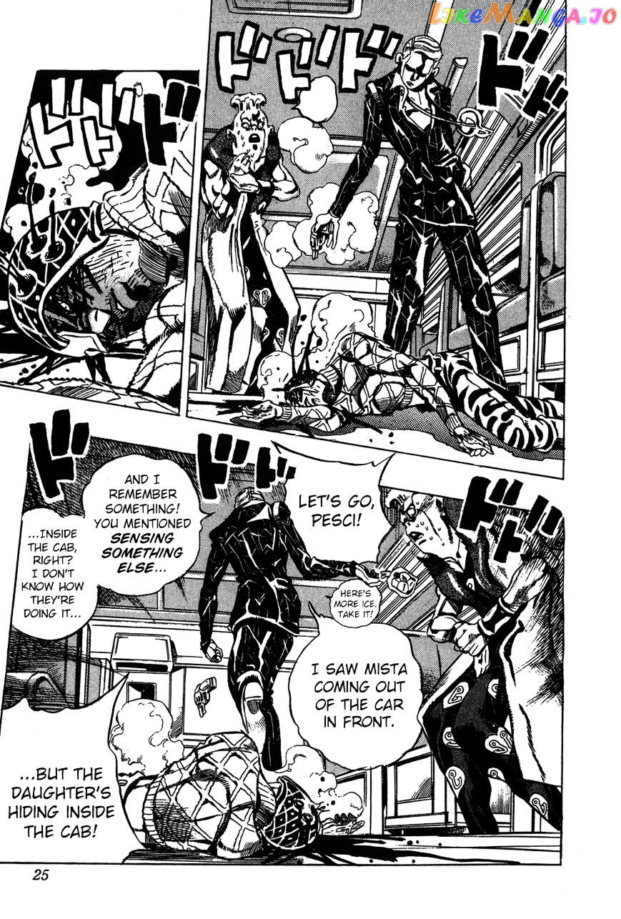 JoJo's Bizarre Adventure chapter 491 - page 21