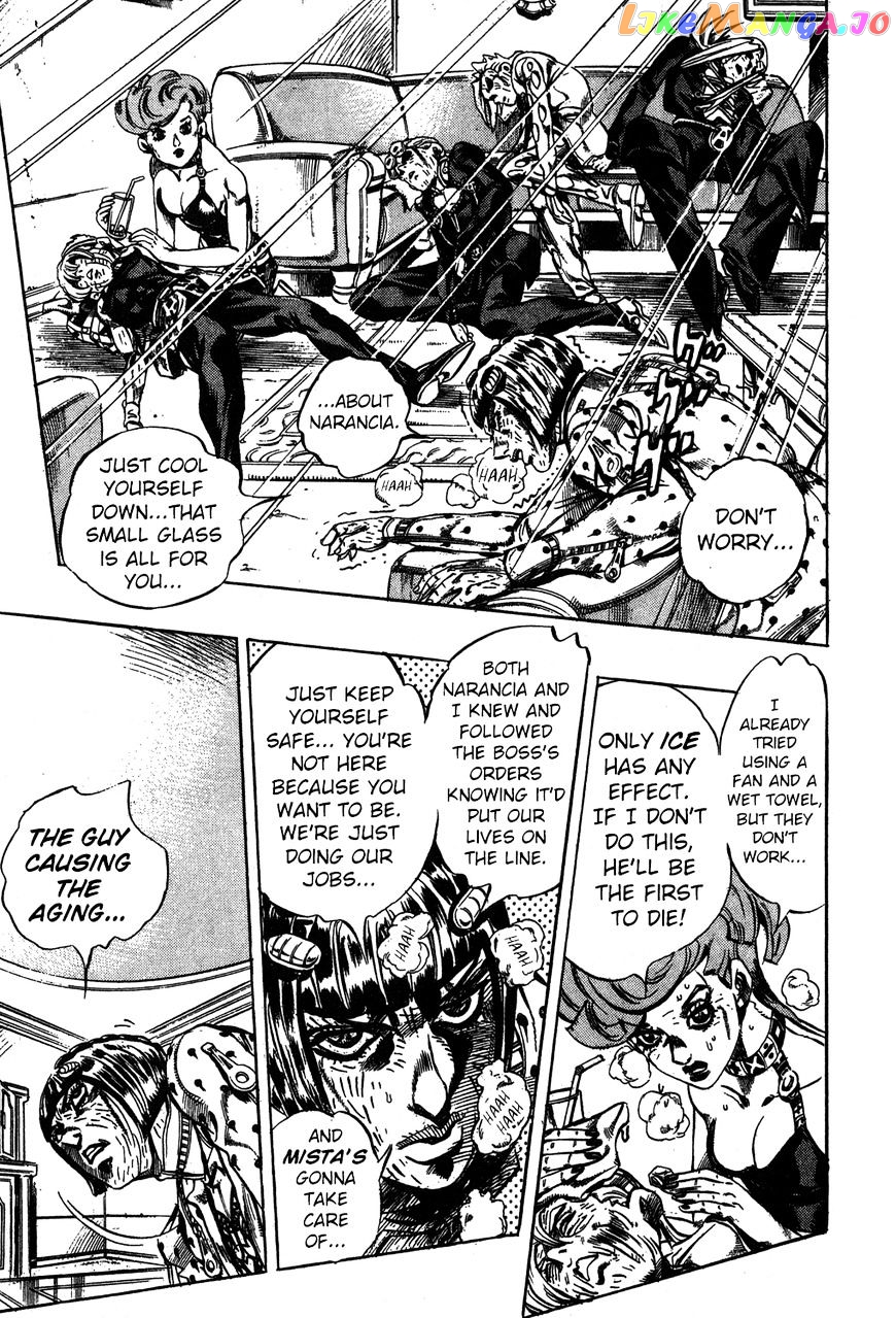 JoJo's Bizarre Adventure chapter 492 - page 4