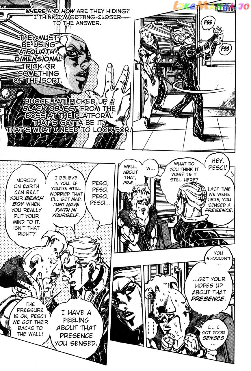 JoJo's Bizarre Adventure chapter 492 - page 8