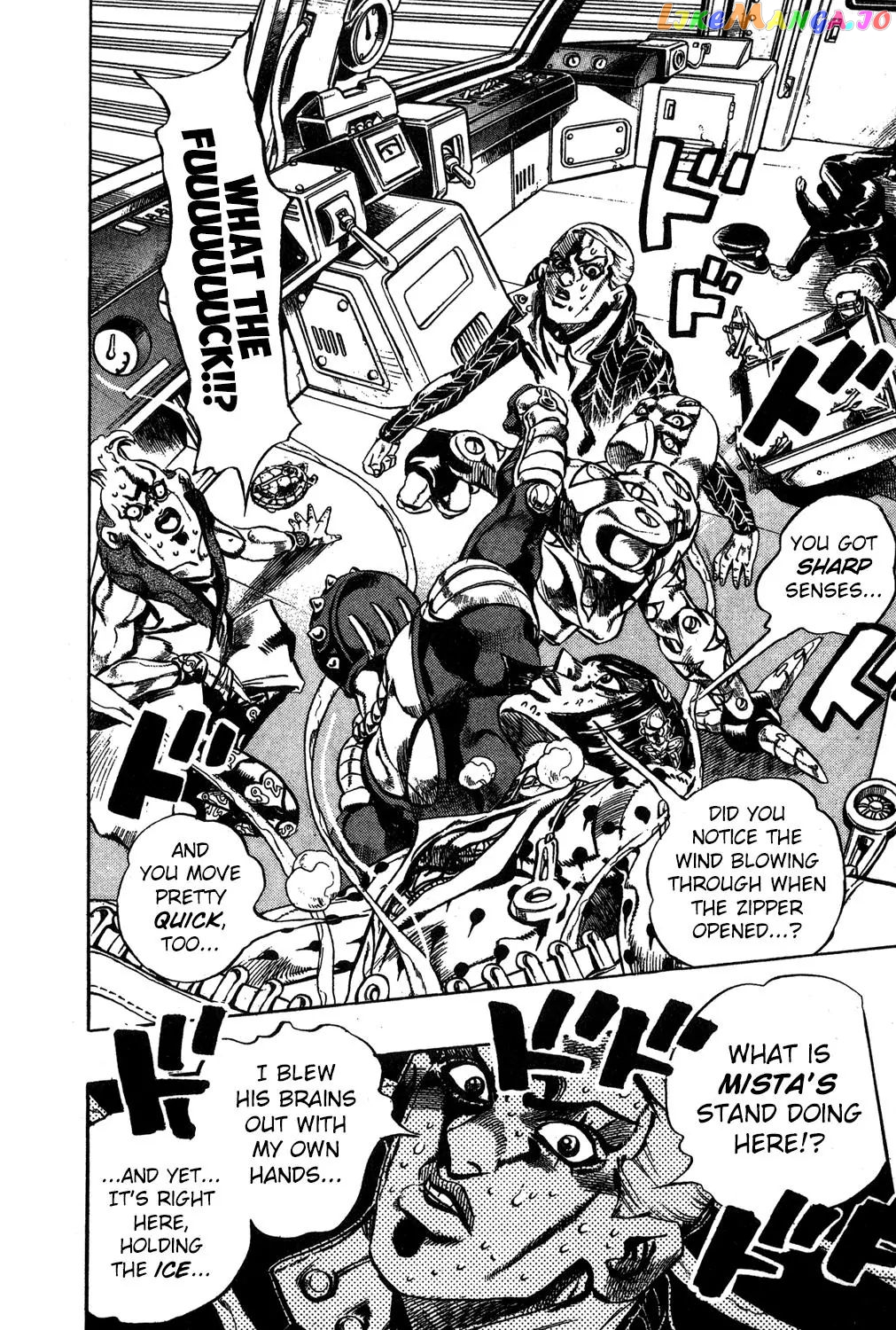 JoJo's Bizarre Adventure chapter 493 - page 4