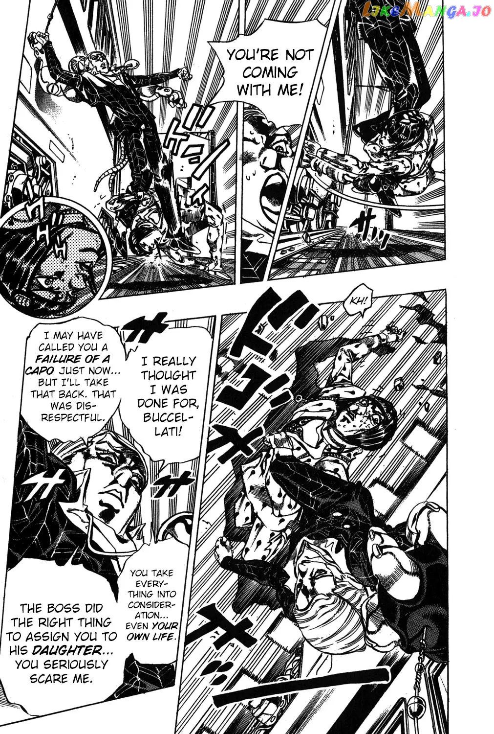 JoJo's Bizarre Adventure chapter 494 - page 11