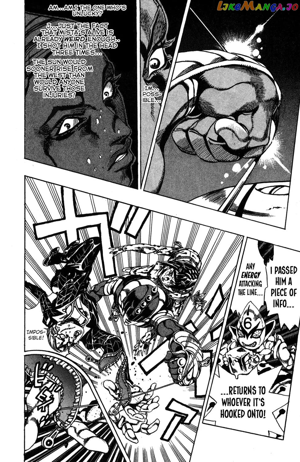 JoJo's Bizarre Adventure chapter 494 - page 16