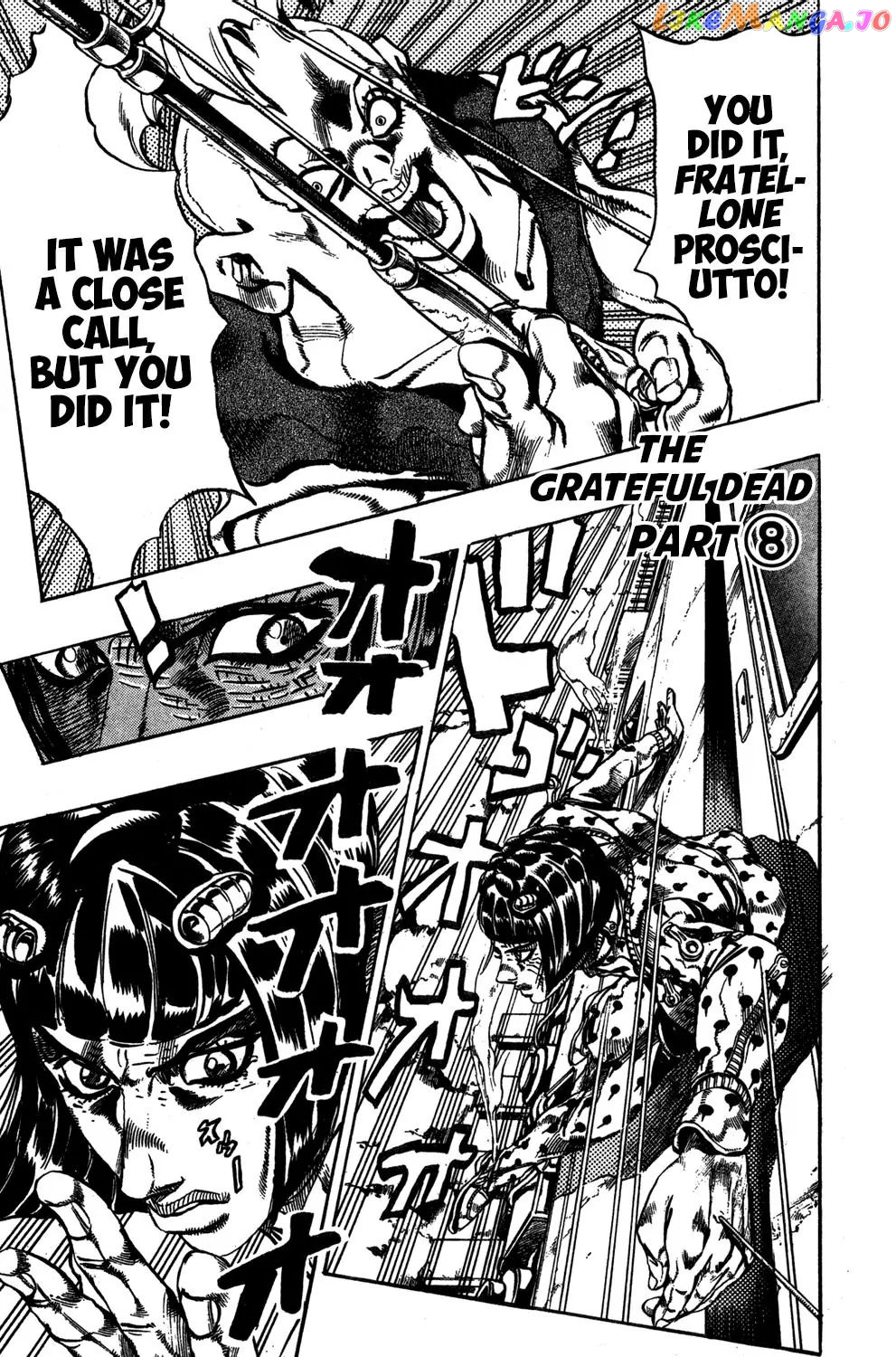 JoJo's Bizarre Adventure chapter 495 - page 1