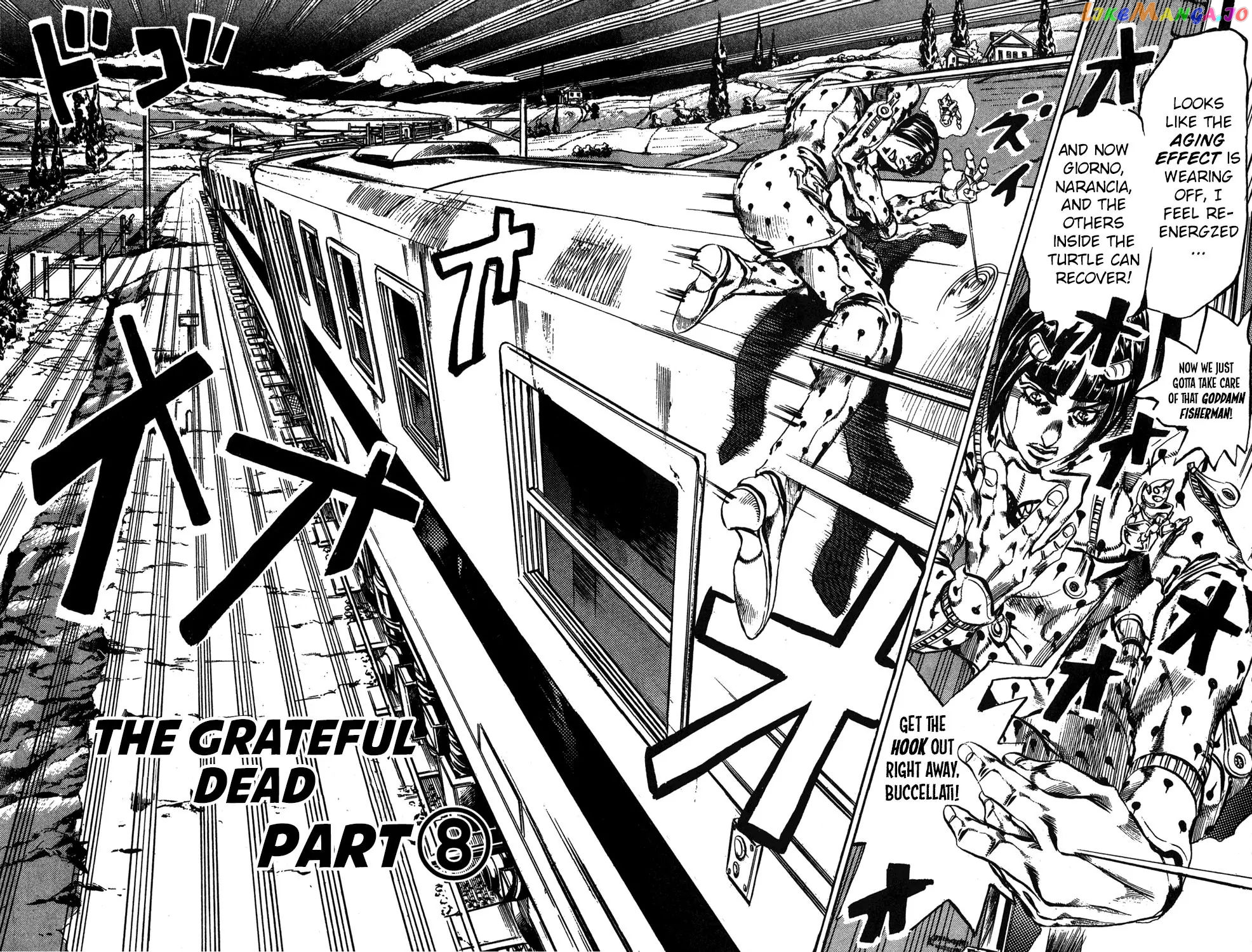 JoJo's Bizarre Adventure chapter 495 - page 2