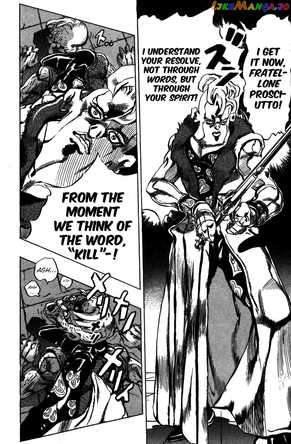 JoJo's Bizarre Adventure chapter 495 - page 14