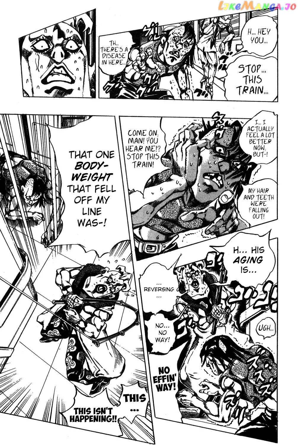 JoJo's Bizarre Adventure chapter 495 - page 6