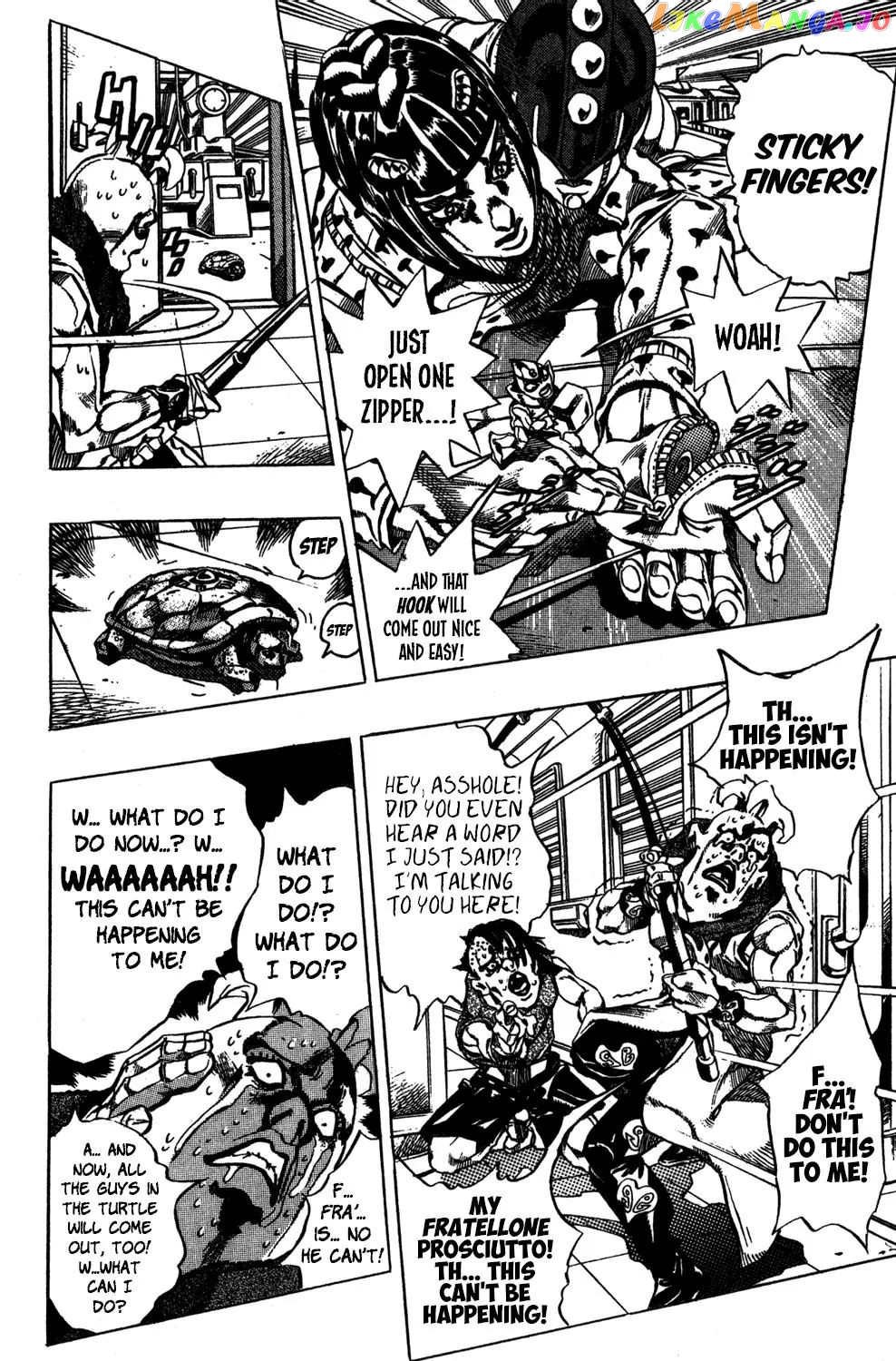 JoJo's Bizarre Adventure chapter 495 - page 7