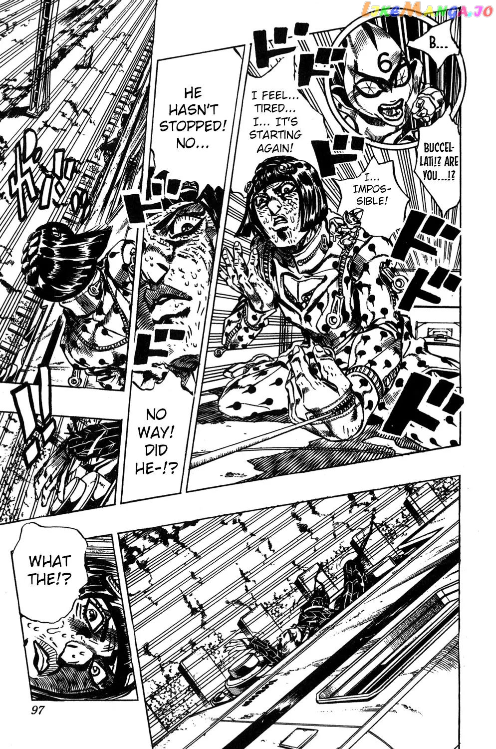 JoJo's Bizarre Adventure chapter 495 - page 10