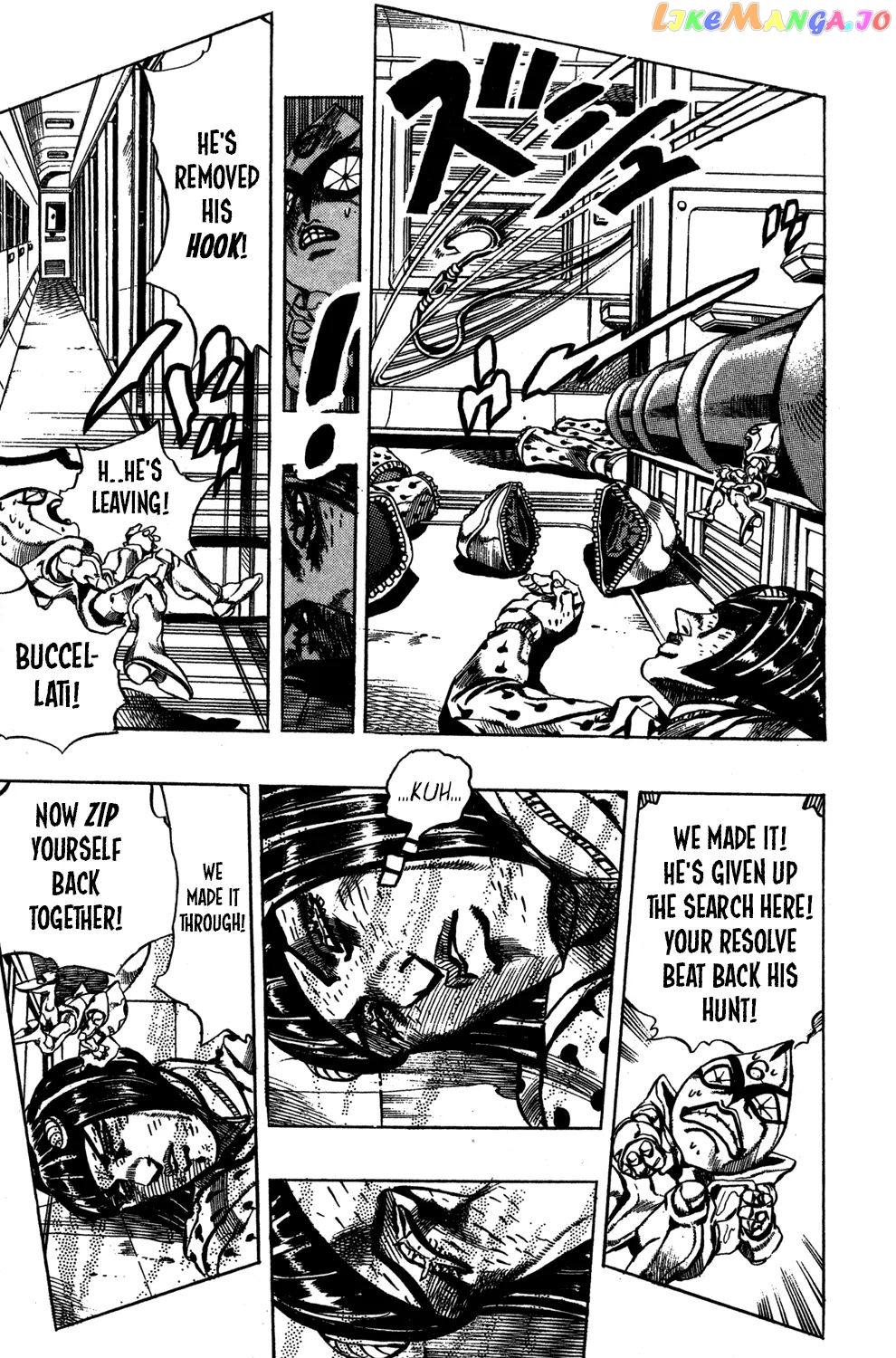 JoJo's Bizarre Adventure chapter 497 - page 11