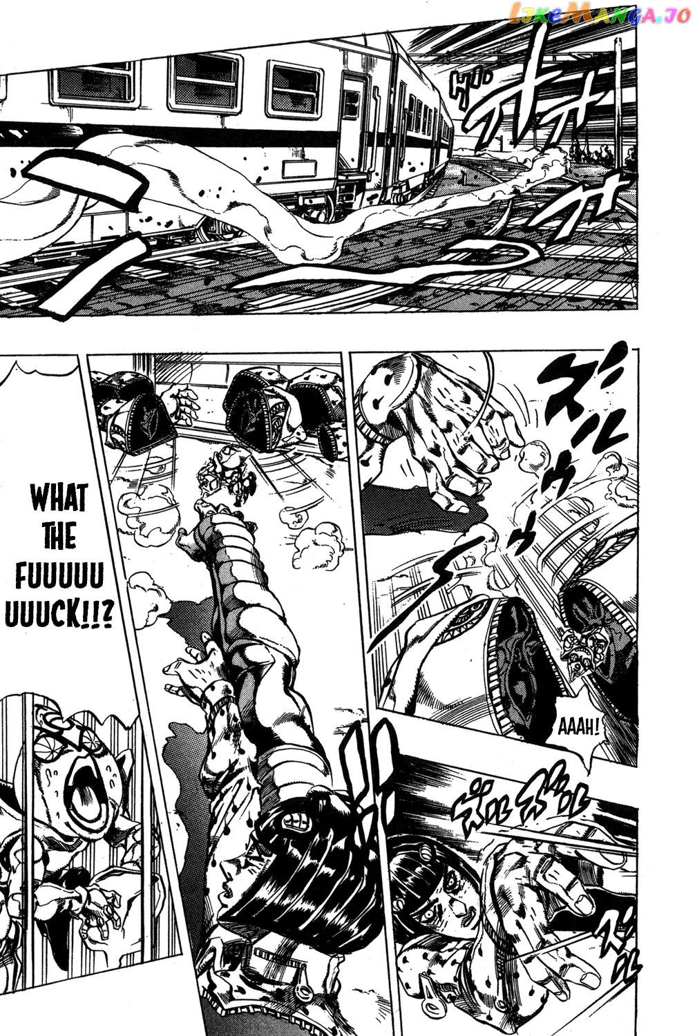 JoJo's Bizarre Adventure chapter 497 - page 13