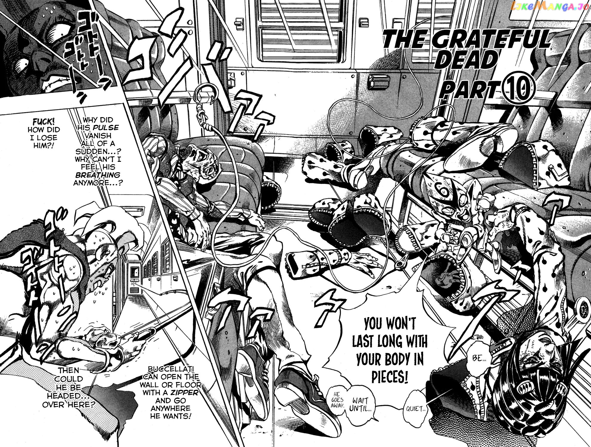 JoJo's Bizarre Adventure chapter 497 - page 3