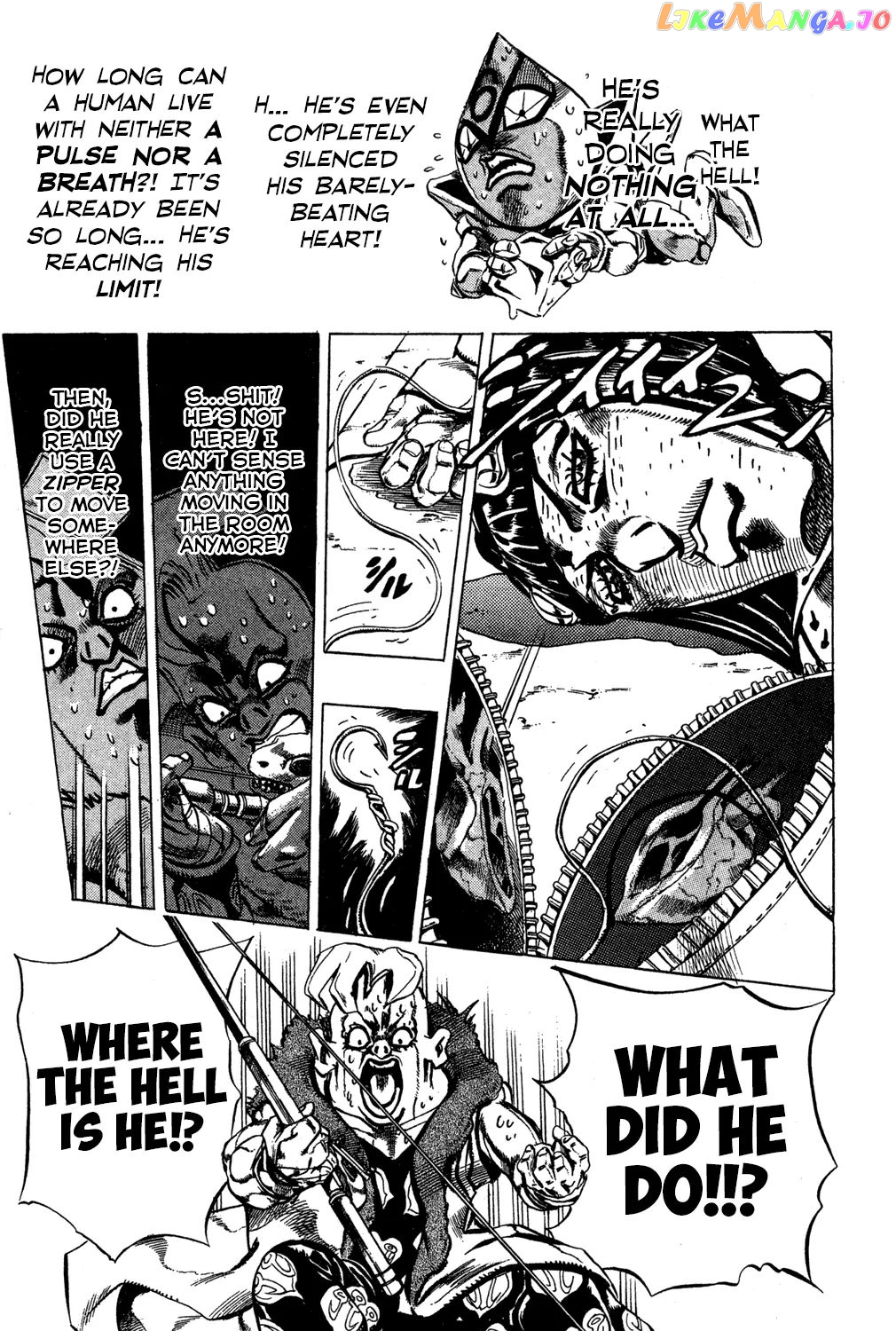 JoJo's Bizarre Adventure chapter 497 - page 9