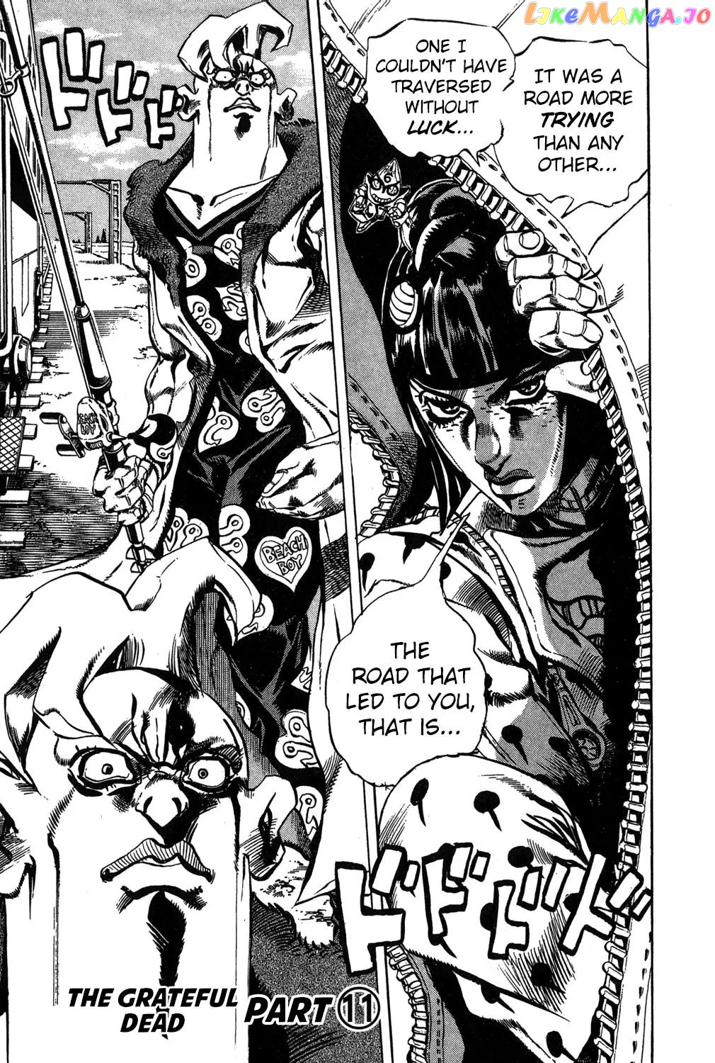 JoJo's Bizarre Adventure chapter 498 - page 2