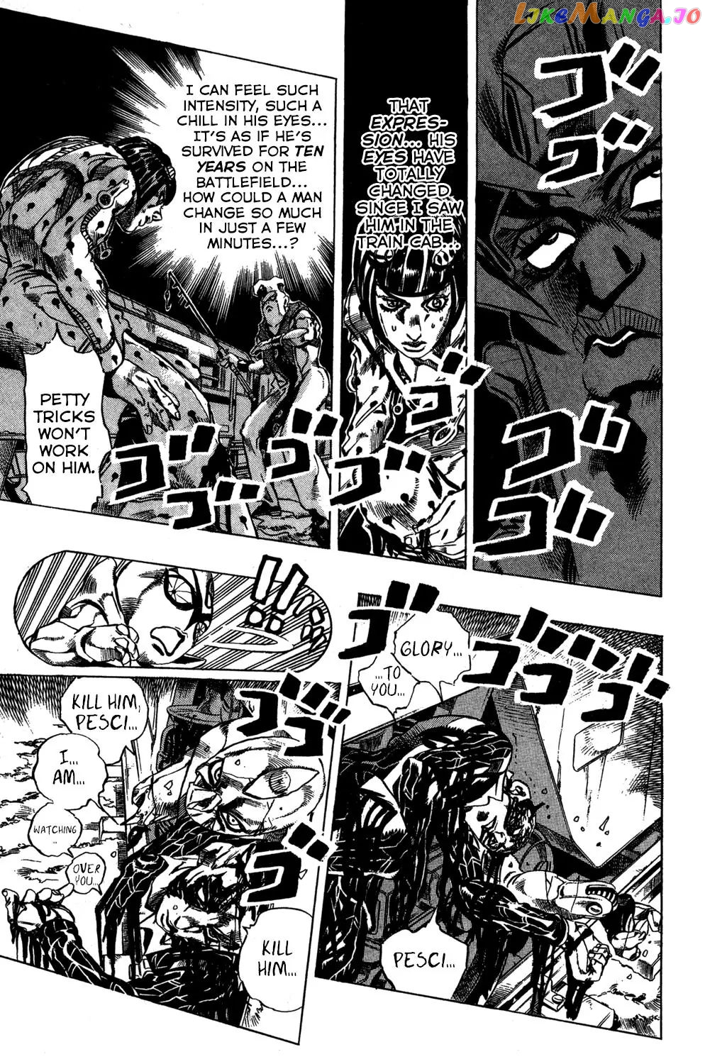 JoJo's Bizarre Adventure chapter 498 - page 7