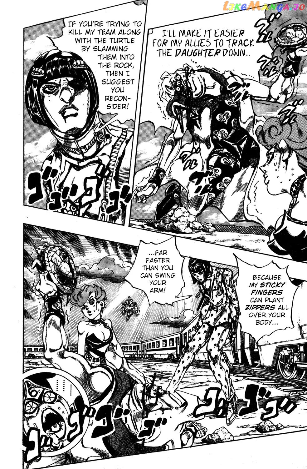 JoJo's Bizarre Adventure chapter 499 - page 4