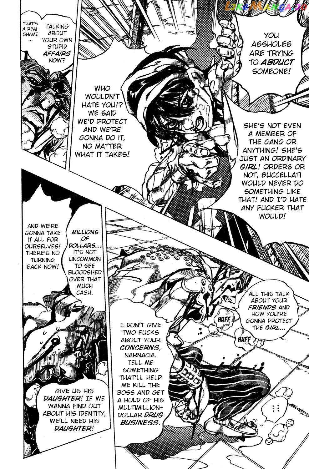 JoJo's Bizarre Adventure chapter 475 - page 10