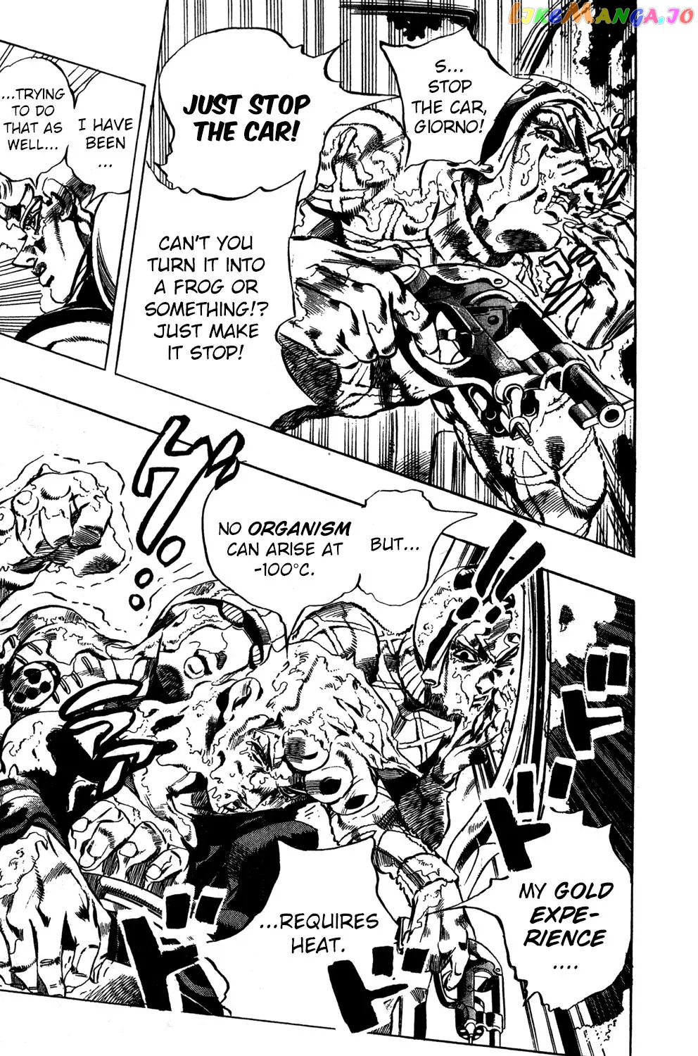 JoJo's Bizarre Adventure chapter 509 - page 12