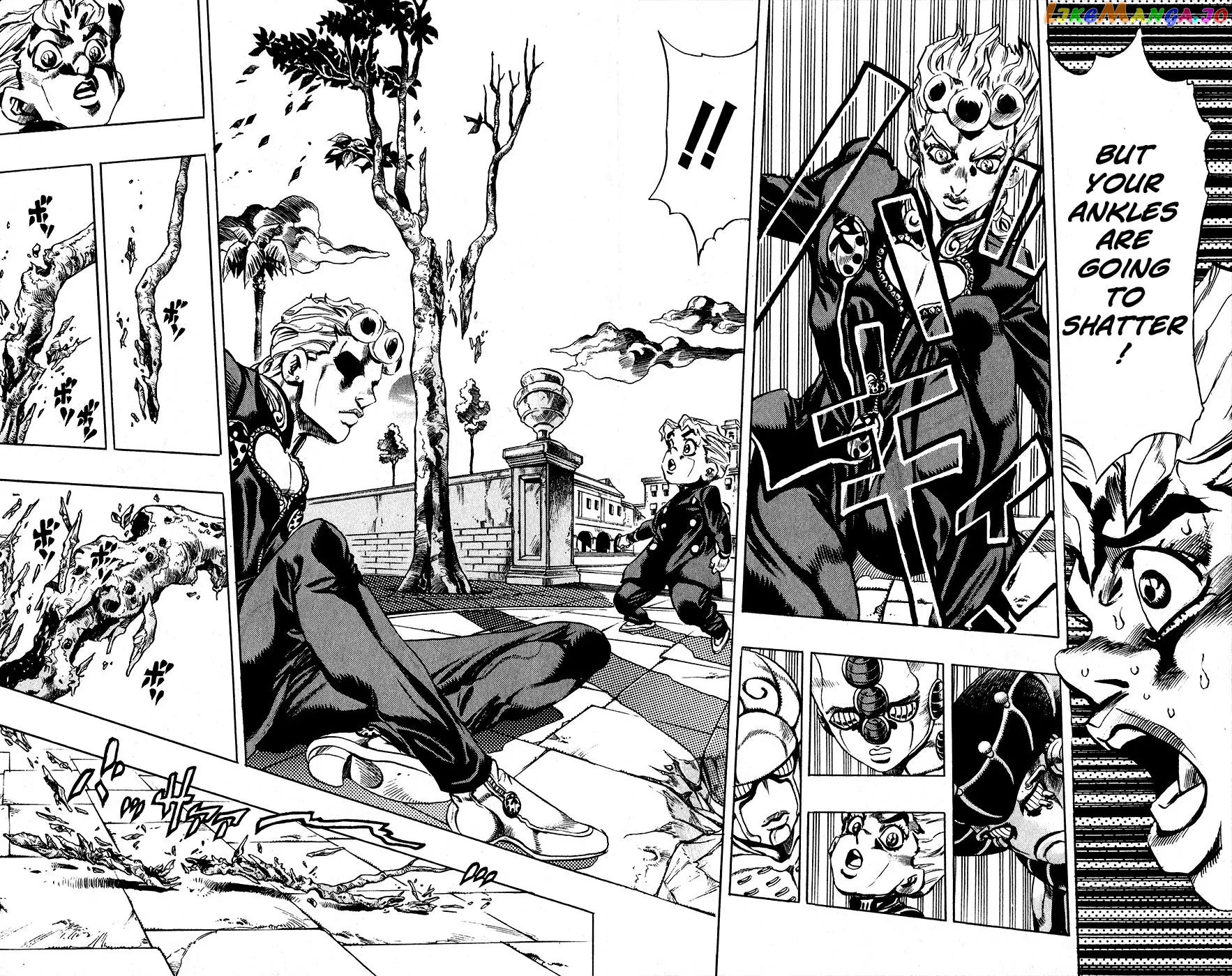 JoJo's Bizarre Adventure chapter 454 - page 13