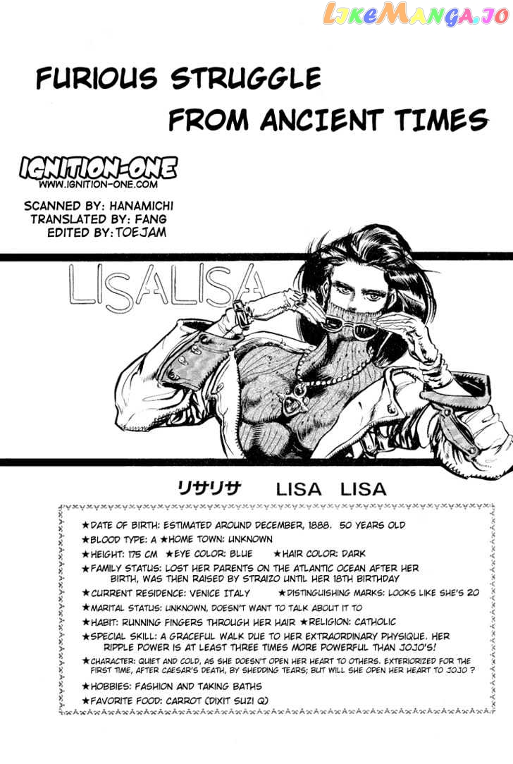 JoJo's Bizarre Adventure chapter 97 - page 1
