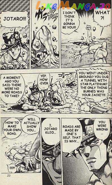 JoJo's Bizarre Adventure chapter 153 - page 23