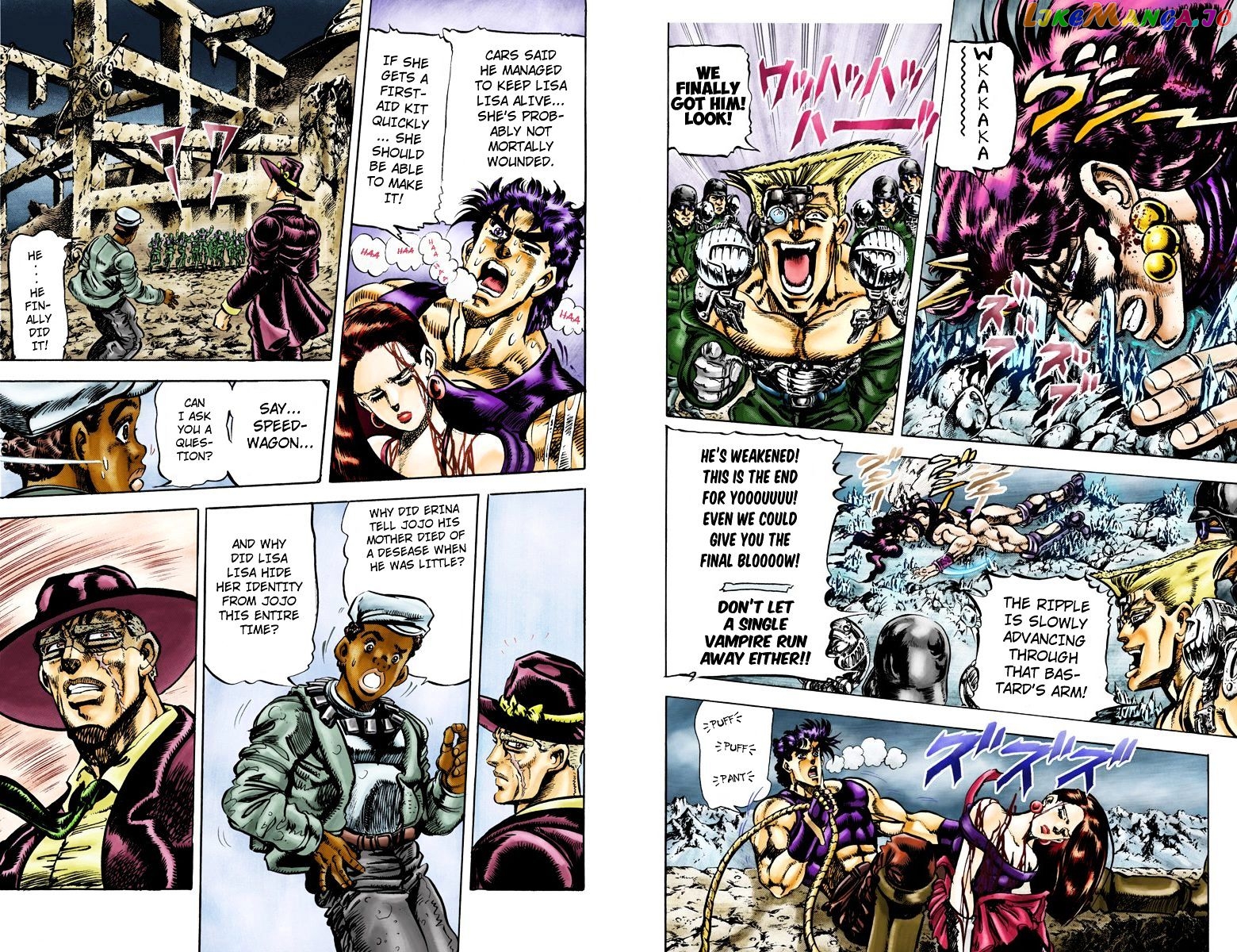 JoJo's Bizarre Adventure chapter 108 - page 3