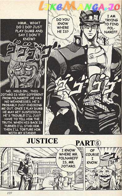 JoJo's Bizarre Adventure chapter 159 - page 1