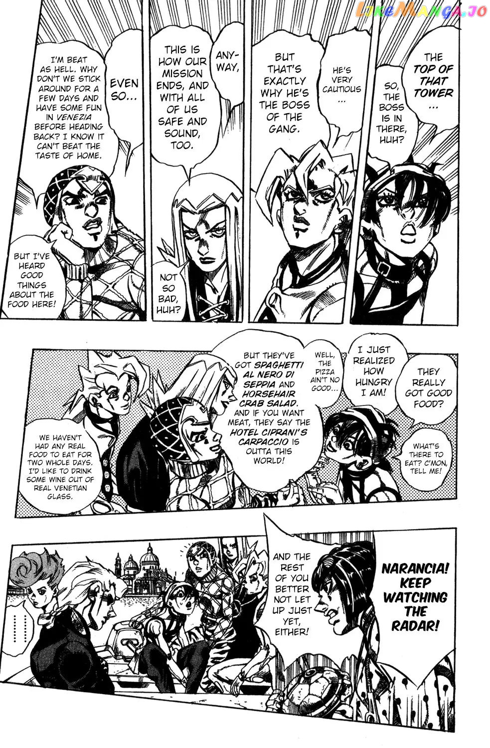 JoJo's Bizarre Adventure chapter 516 - page 7