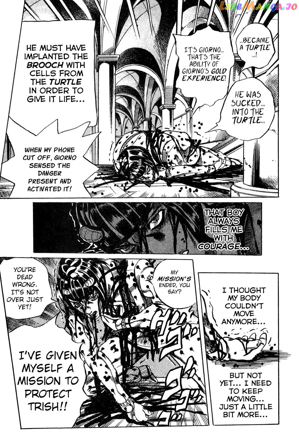 JoJo's Bizarre Adventure chapter 520 - page 21