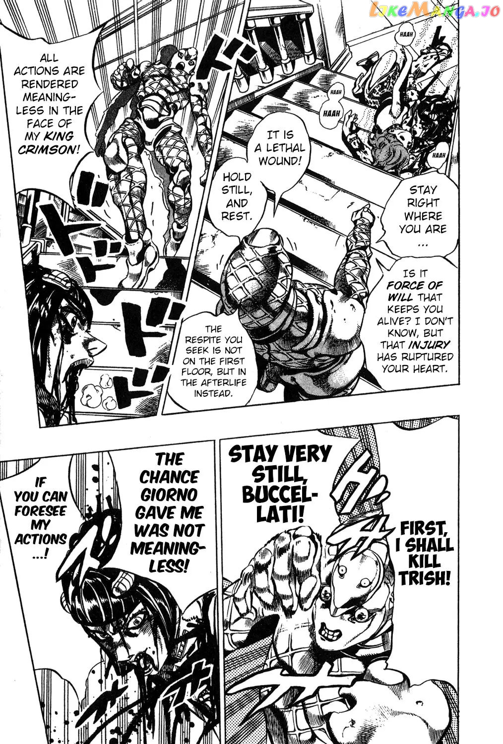 JoJo's Bizarre Adventure chapter 521 - page 9