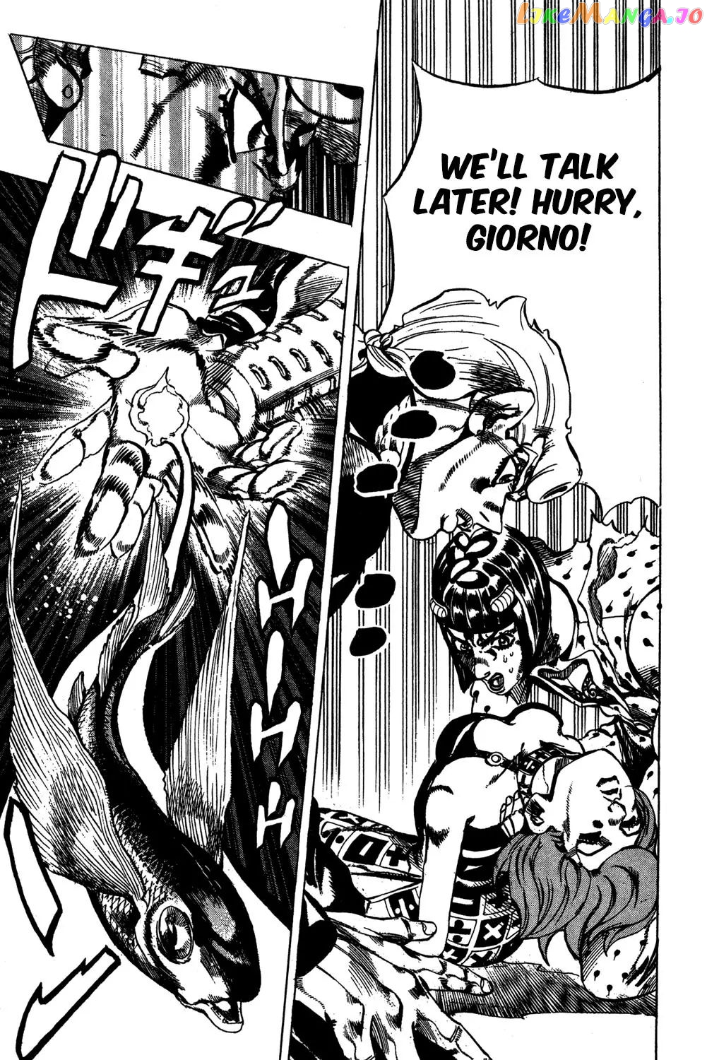 JoJo's Bizarre Adventure chapter 522 - page 10