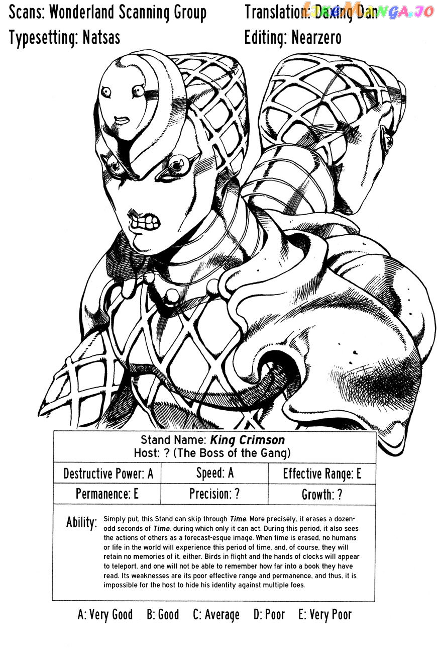 JoJo's Bizarre Adventure chapter 523 - page 1