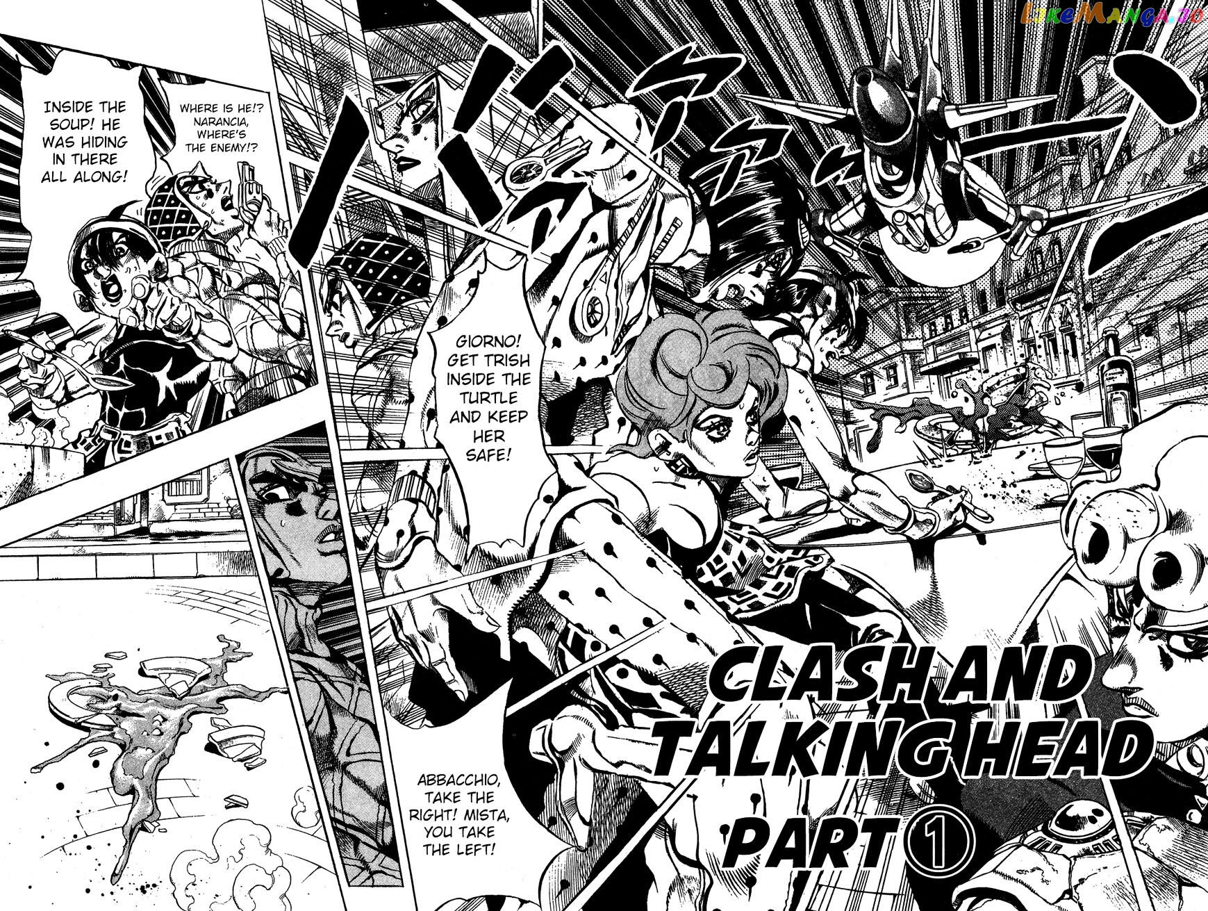 JoJo's Bizarre Adventure chapter 525 - page 3