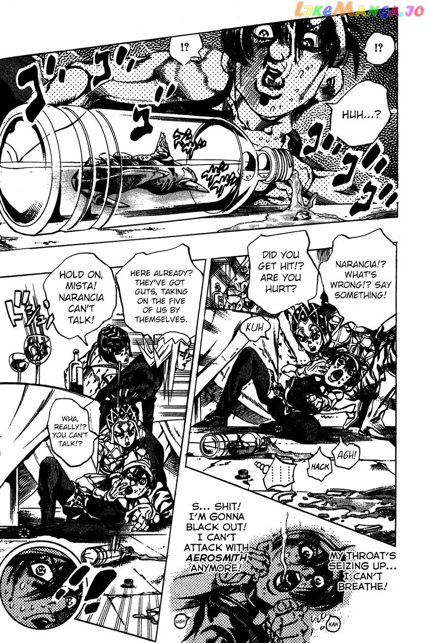 JoJo's Bizarre Adventure chapter 525 - page 8