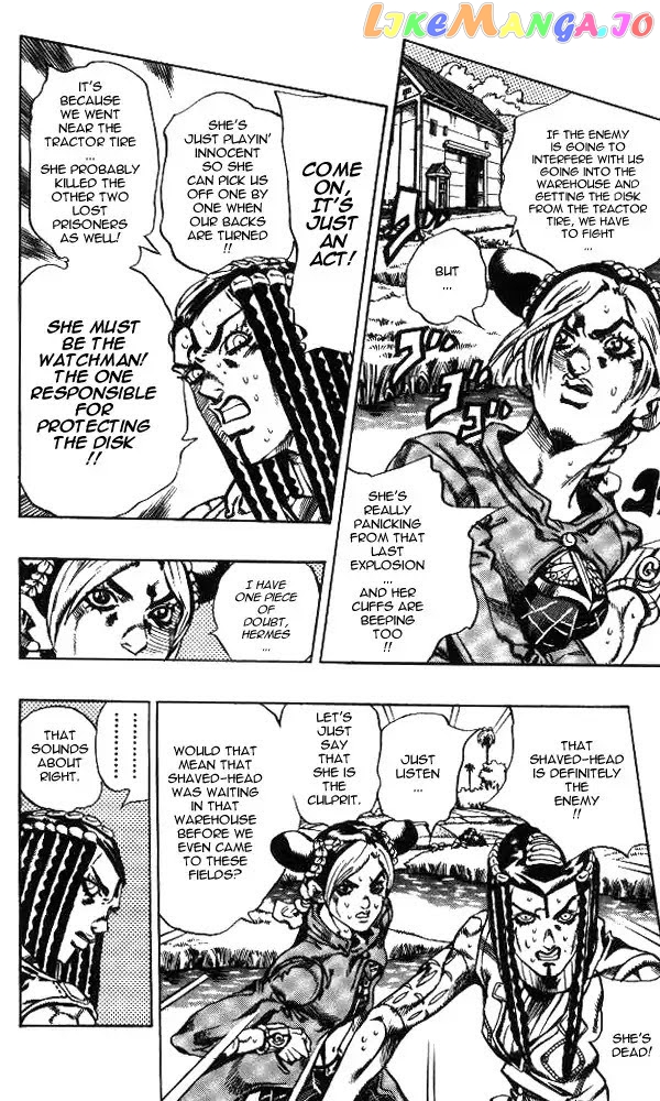 JoJo's Bizarre Adventure chapter 622 - page 6