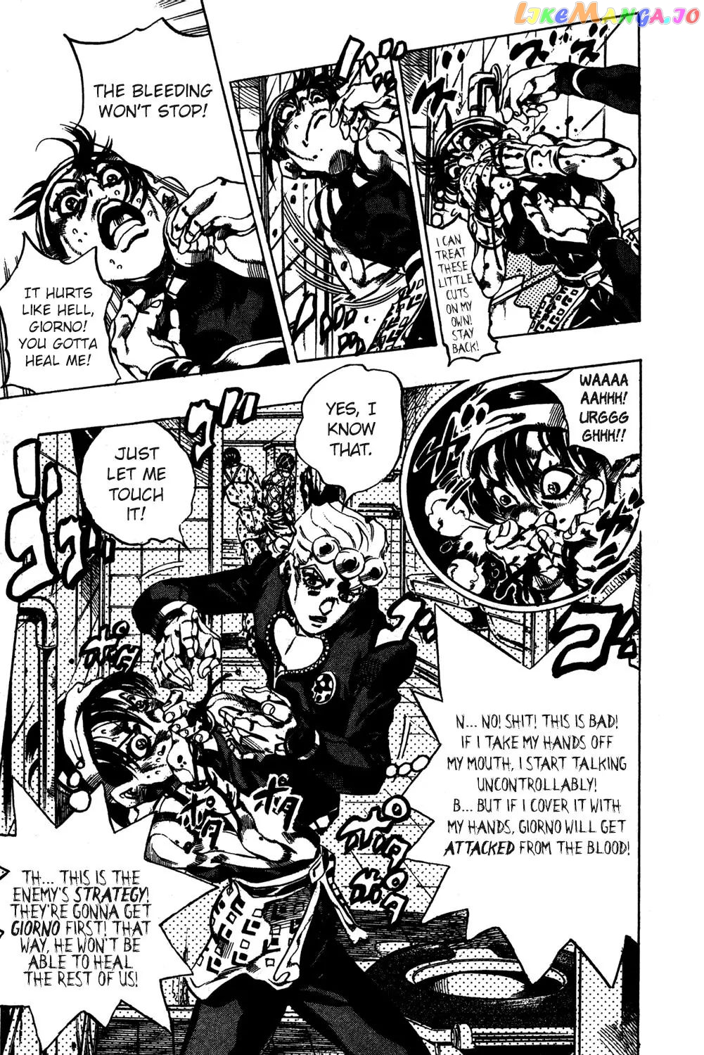 JoJo's Bizarre Adventure chapter 527 - page 14