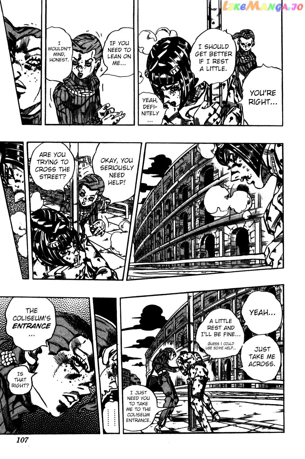 JoJo's Bizarre Adventure chapter 567 - page 20