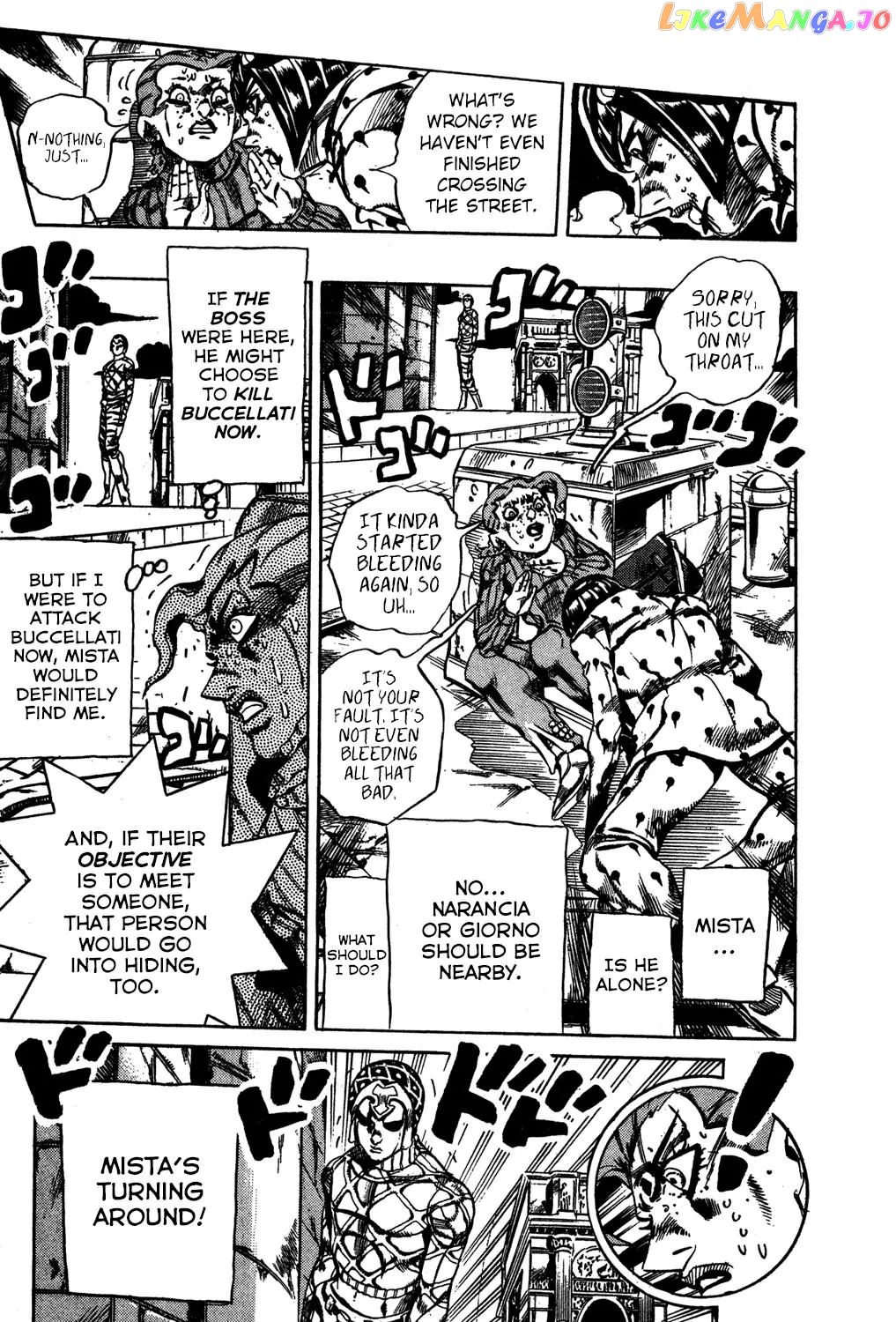 JoJo's Bizarre Adventure chapter 568 - page 9