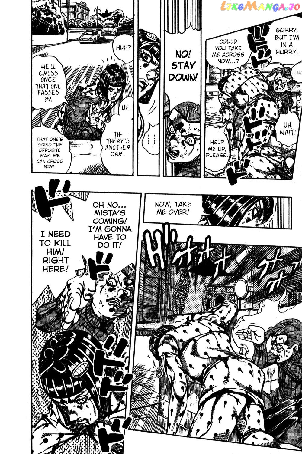 JoJo's Bizarre Adventure chapter 568 - page 10