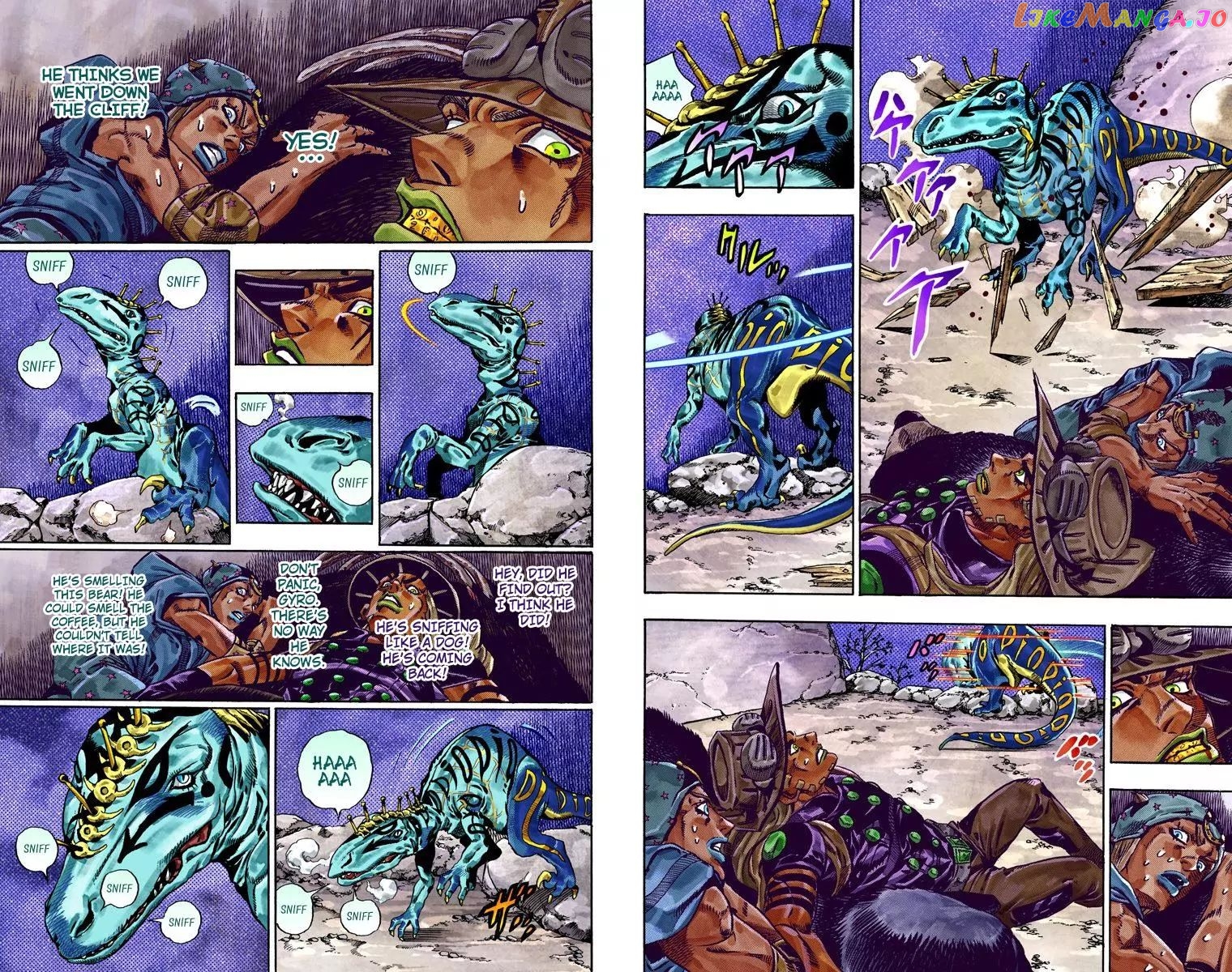 JoJo's Bizarre Adventure chapter 781 - page 11