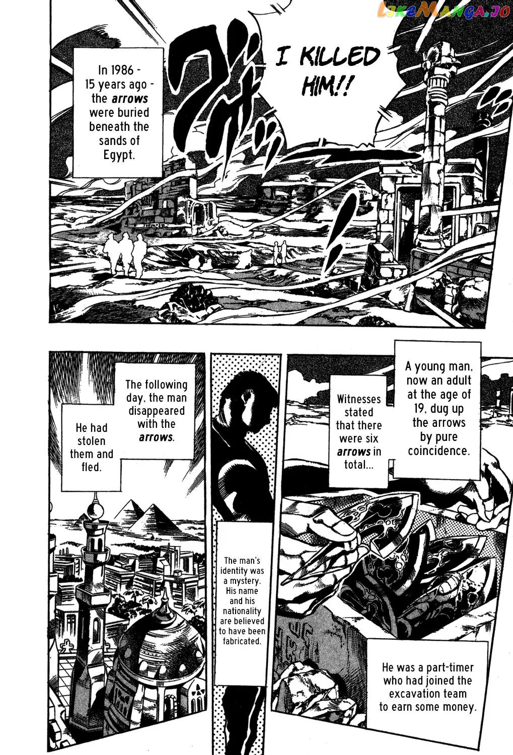JoJo's Bizarre Adventure chapter 569 - page 14